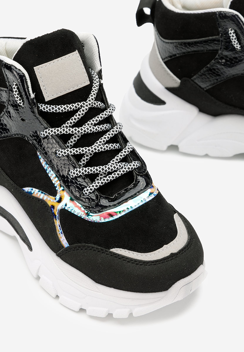 Sneakers donna nero Alicante D2