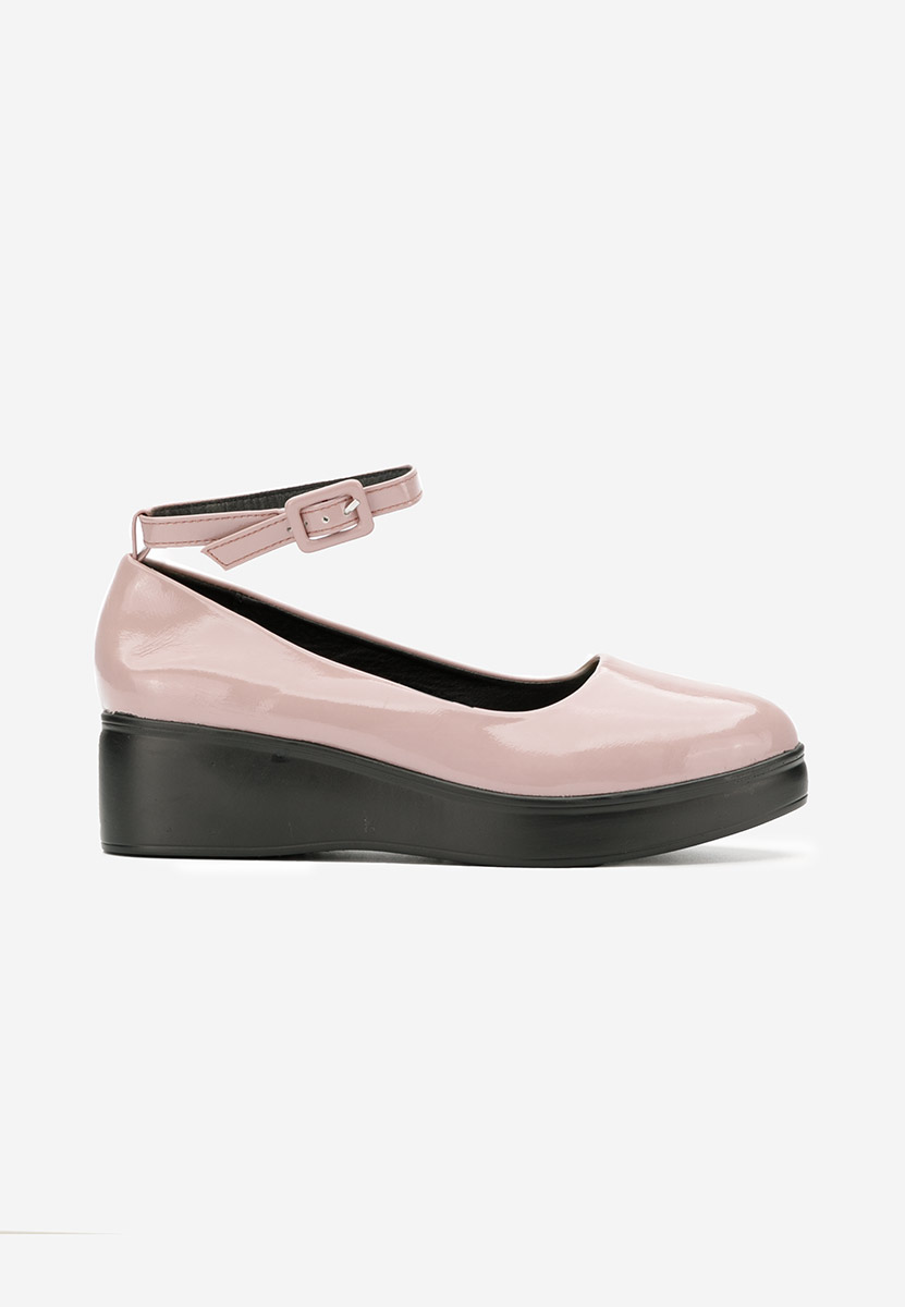 Scarpe con plateau Evelyne V2 rosa