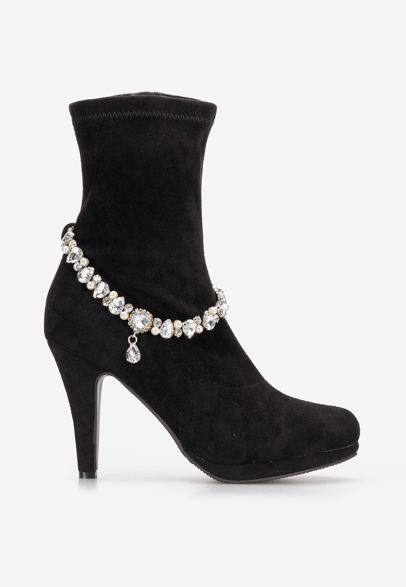 Tronchetti eleganti Isletta nero