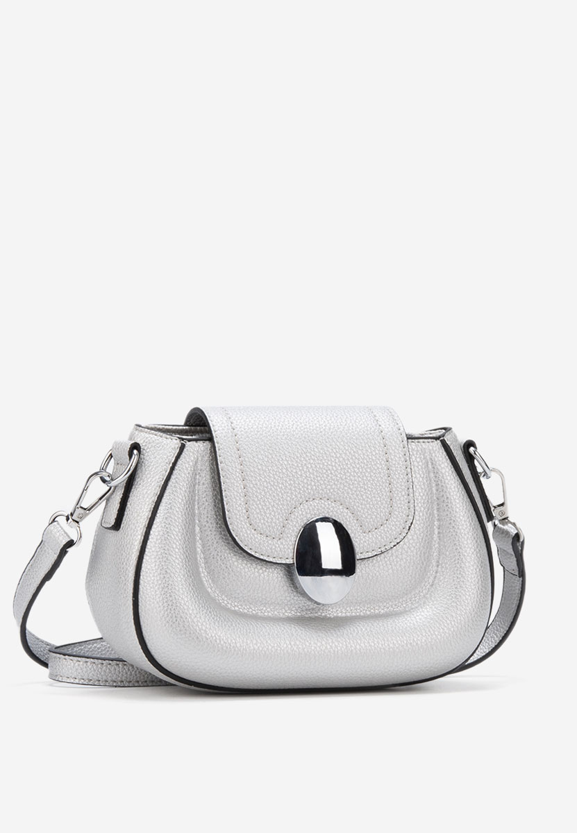Borsa a mano Laera V4 argento