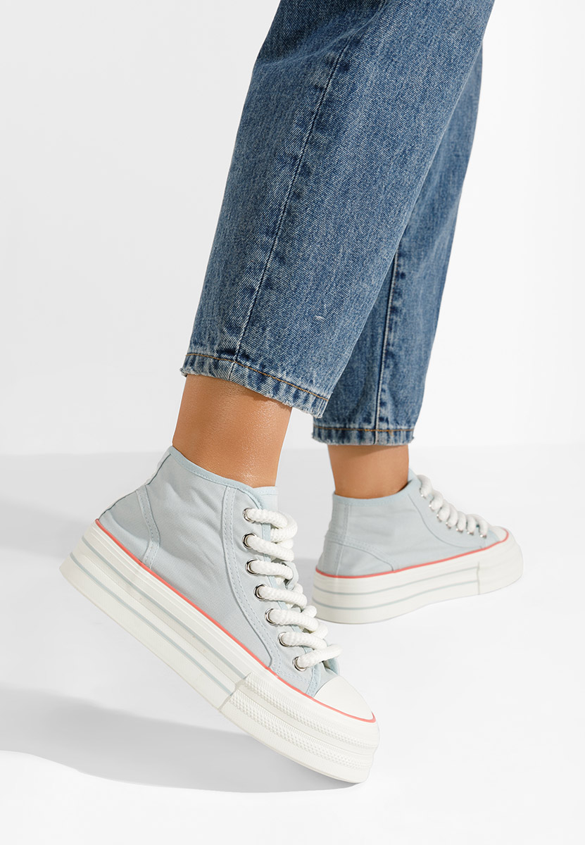 Scarpe da ginnastica donna Alicata azzurro