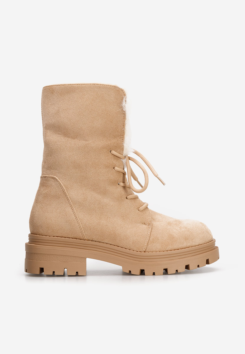 Stivaletti invernali donna Lolia beige