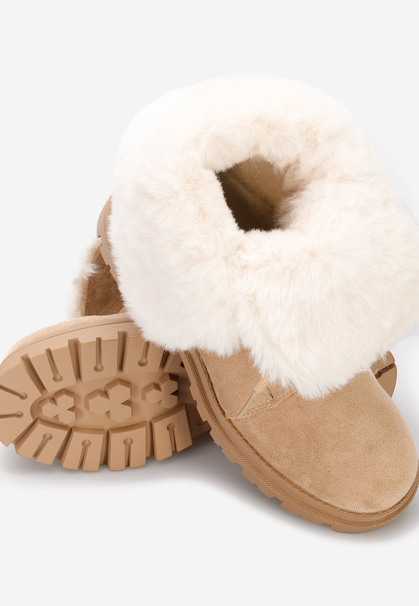 Stivaletti invernali donna Lolia beige