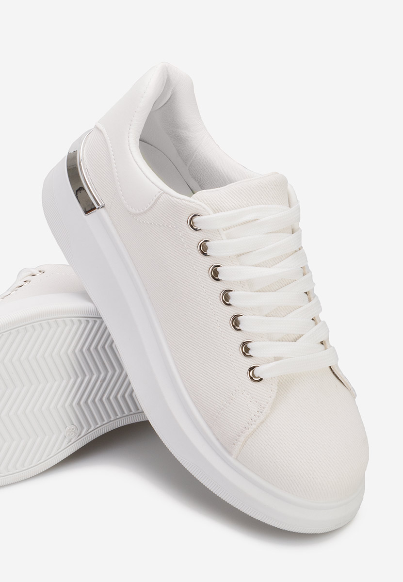 Sneakers con plateau Amria bianchi