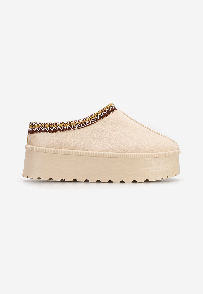 Ciabatte platform Comfy V2 beige