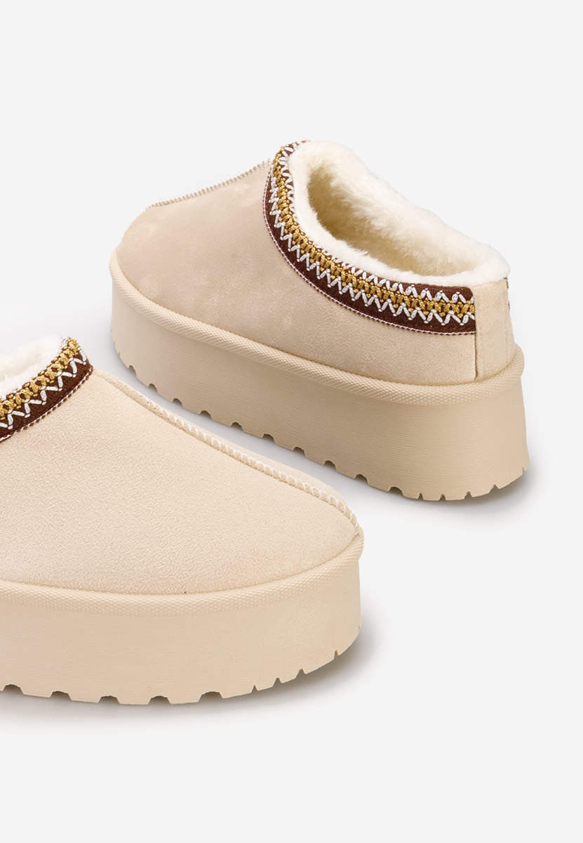 Ciabatte platform Comfy V2 beige