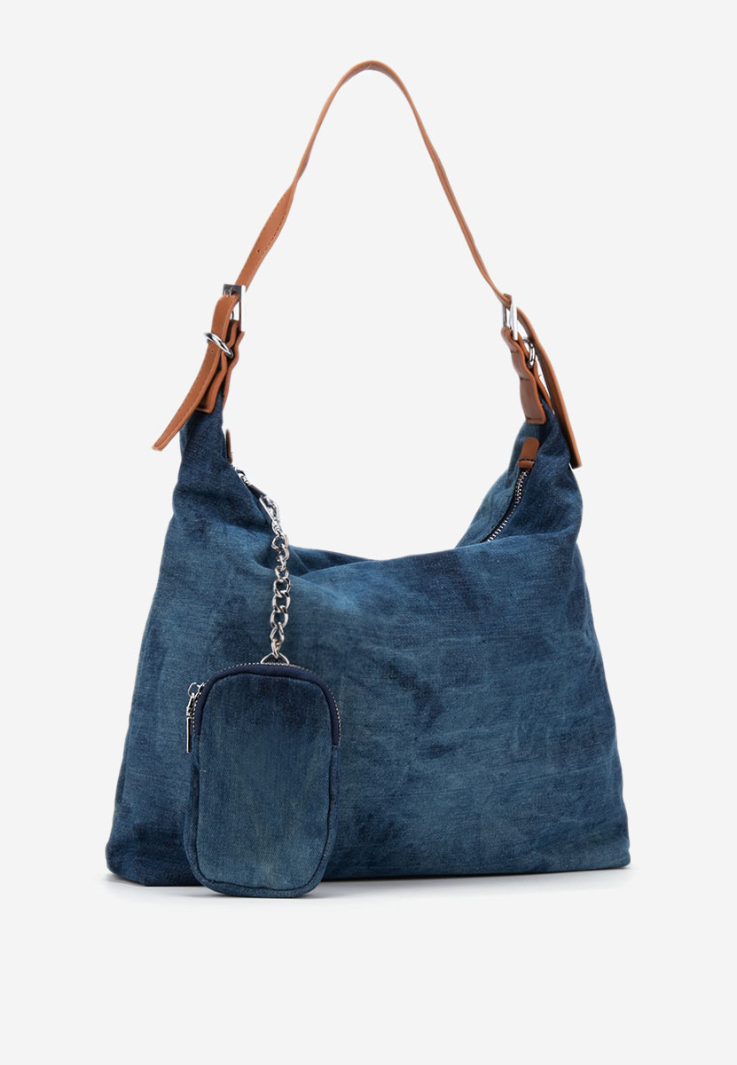 Borsa hobo Ionicia blu marine