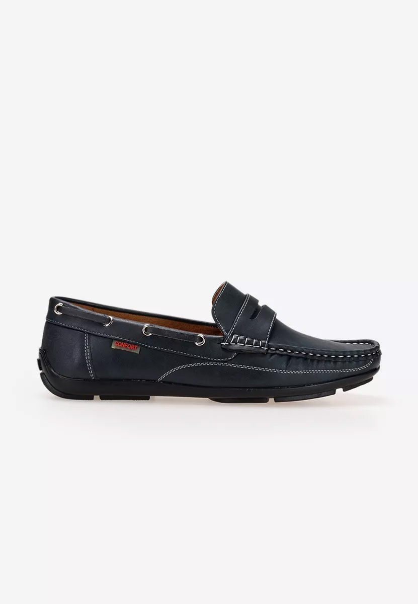 Mocassini da uomo Blu Villari