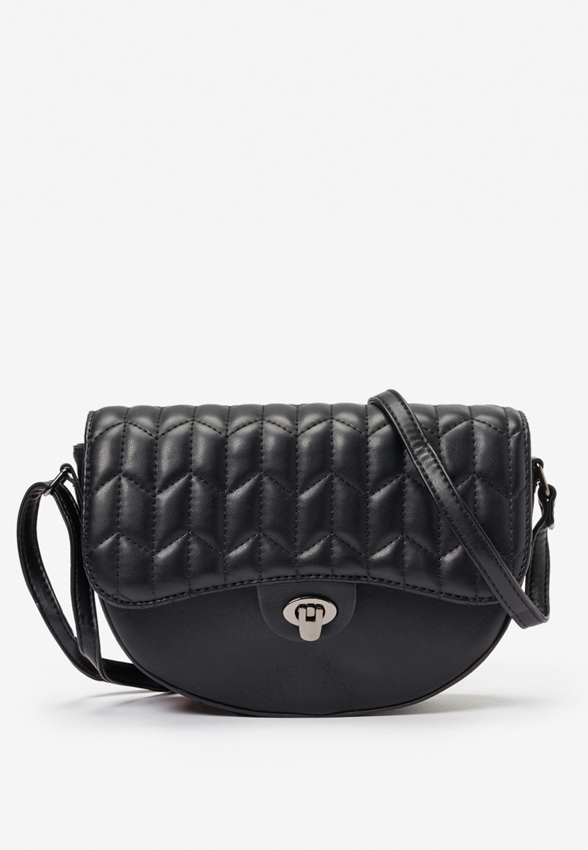 Borsa a tracolla Velinda nera