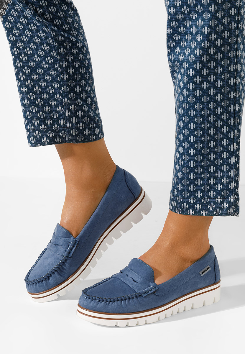 Mocassini da donna Manise V2 blu