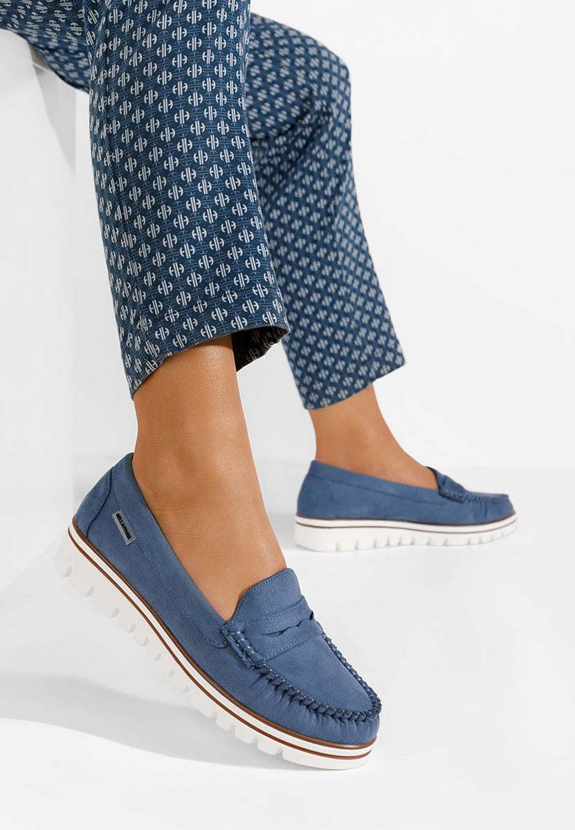 Mocassini da donna Manise V2 blu