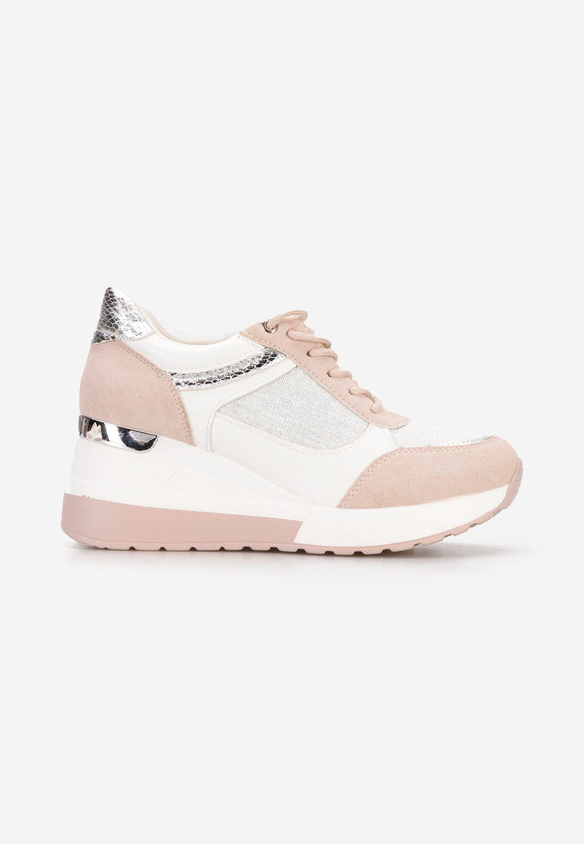 Sneakers con zeppa Breves rosa