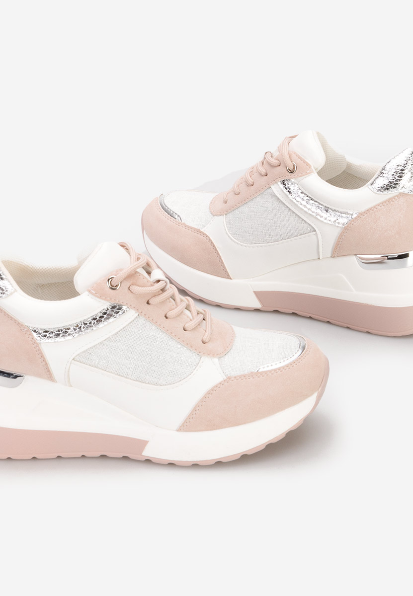 Sneakers con zeppa Breves rosa