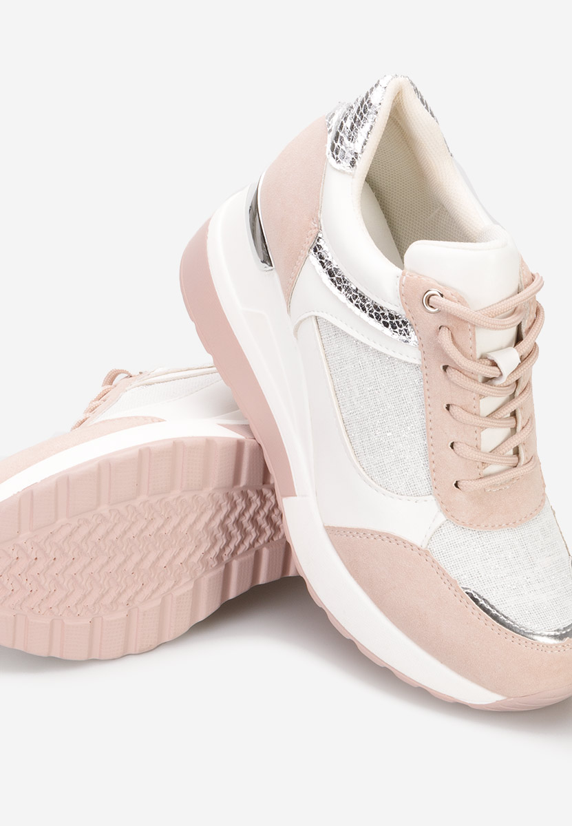 Sneakers con zeppa Breves rosa
