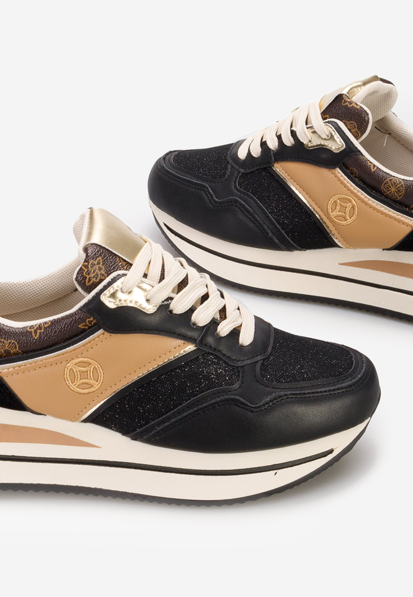 Sneakers con plateau Releh V2 nero