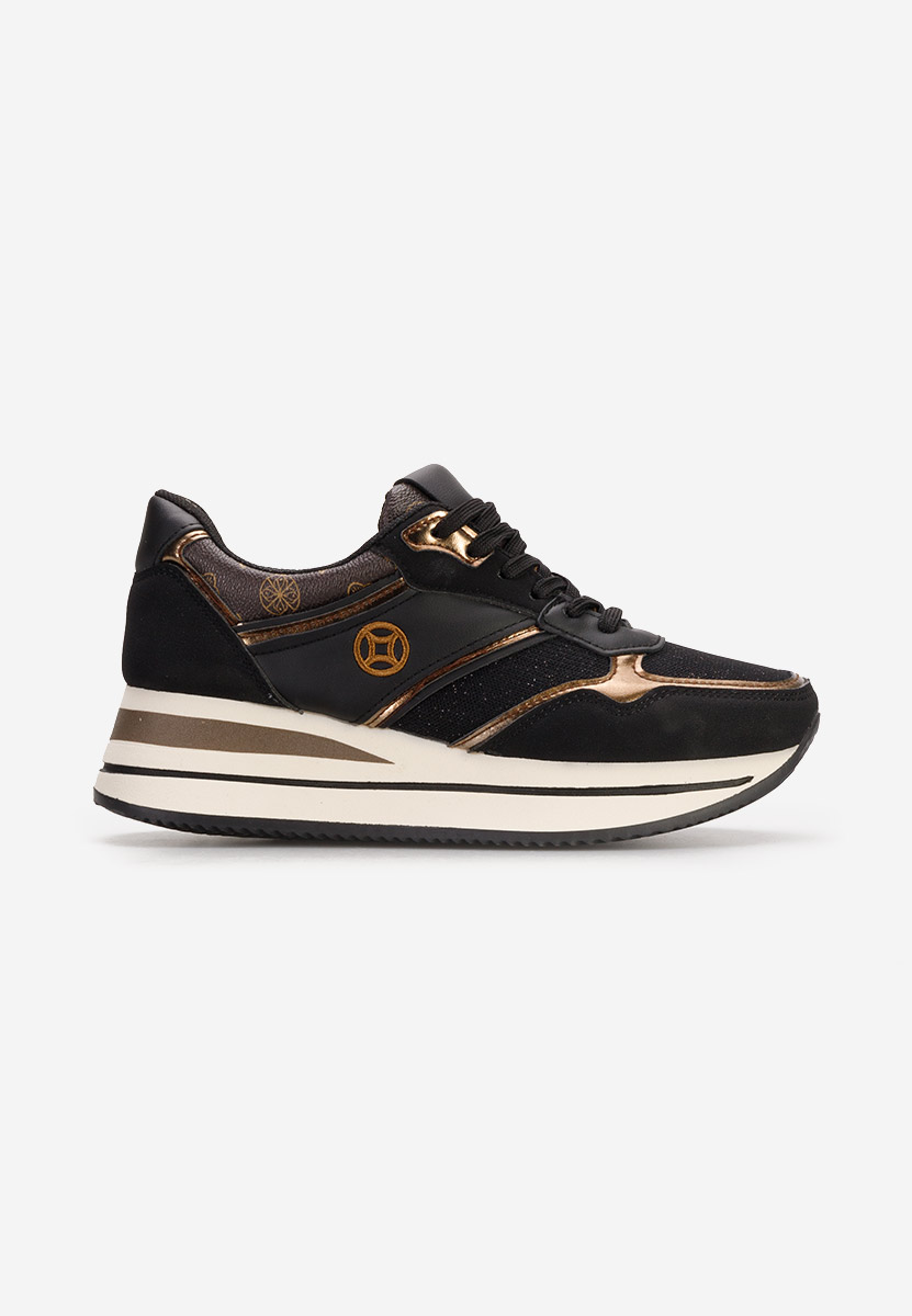 Sneakers con plateau Releh nero