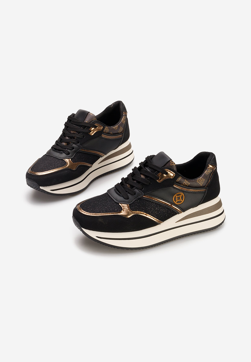 Sneakers con plateau Releh nero
