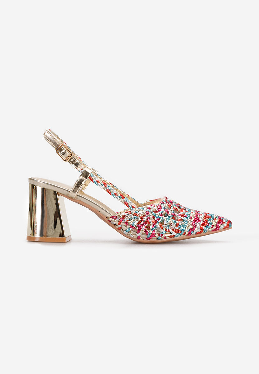 Décolleté Slingback Letira colorate