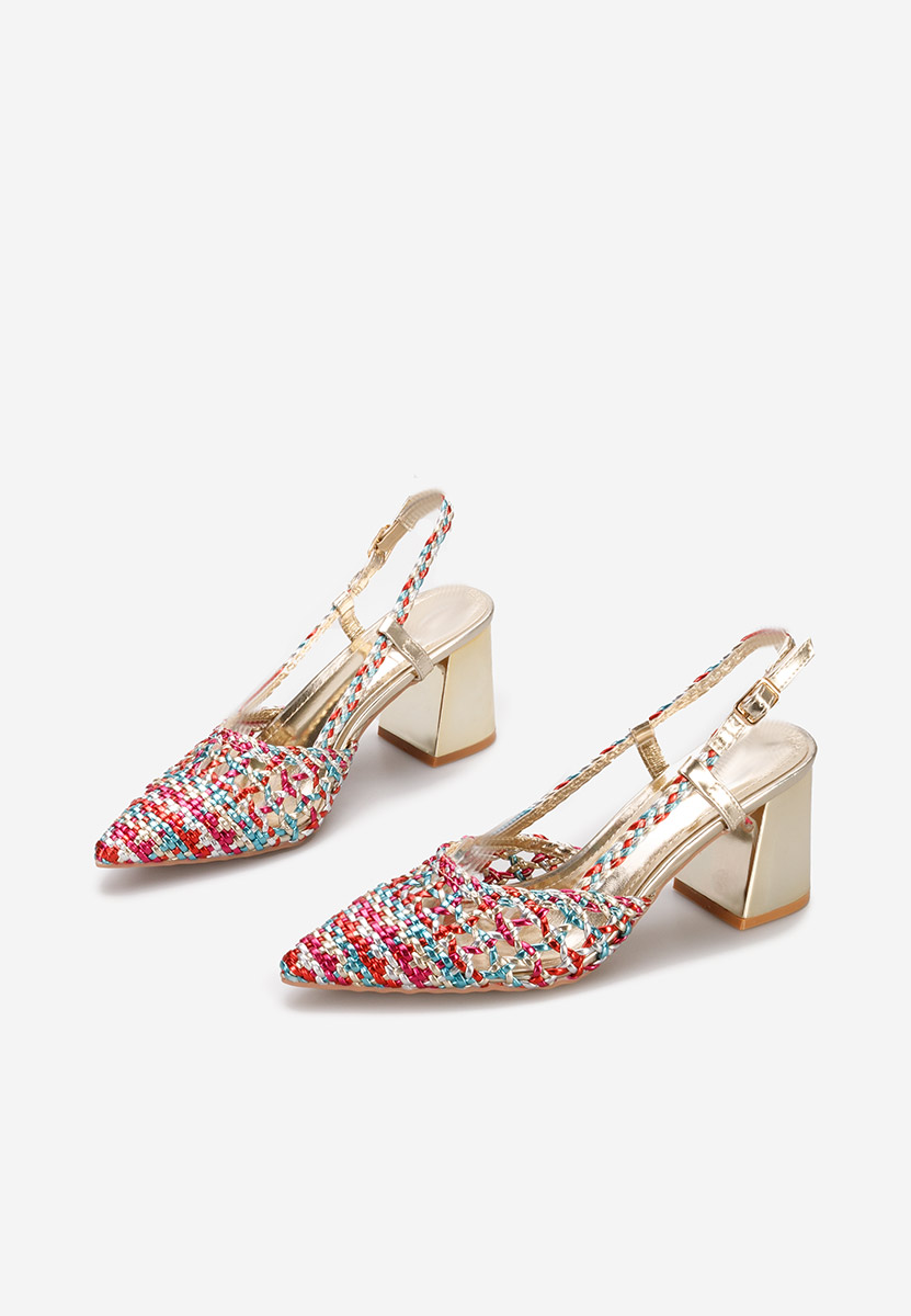 Décolleté Slingback Letira colorate