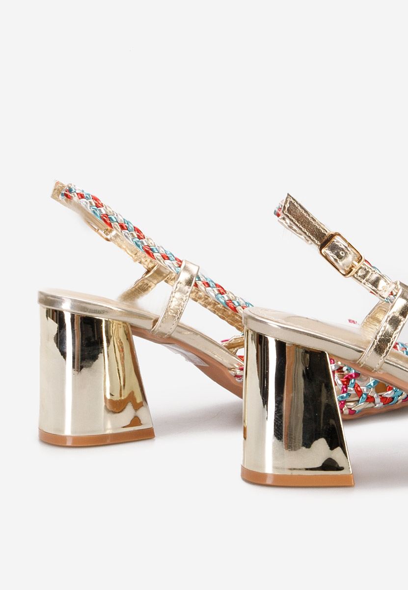 Décolleté Slingback Letira colorate