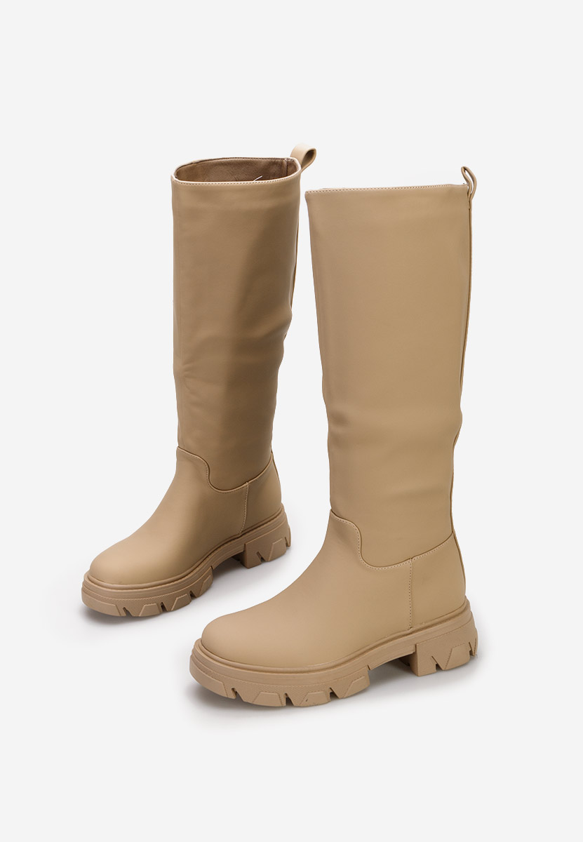 Stivali da donna Fatima cachi