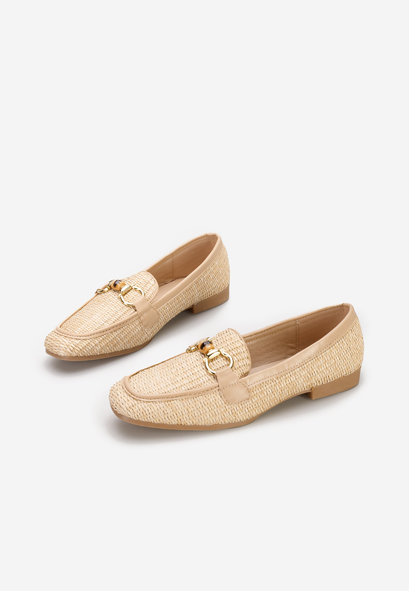 Mocassini da donna Estova beige