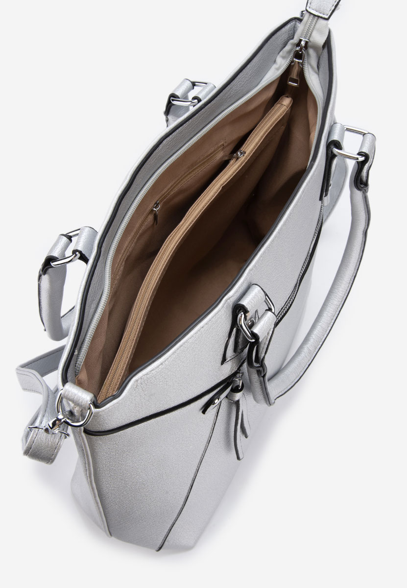 Borsa a mano Chade argento