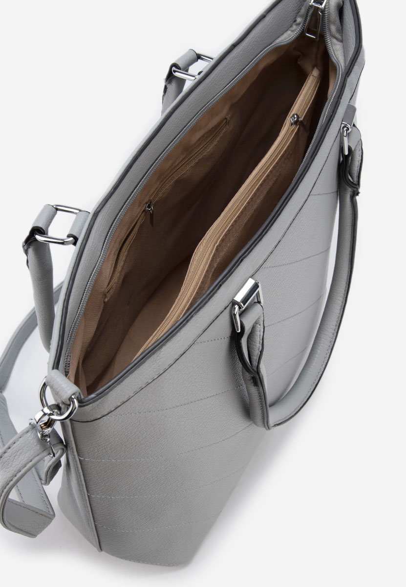 Borsa a spalla Penecia grigio