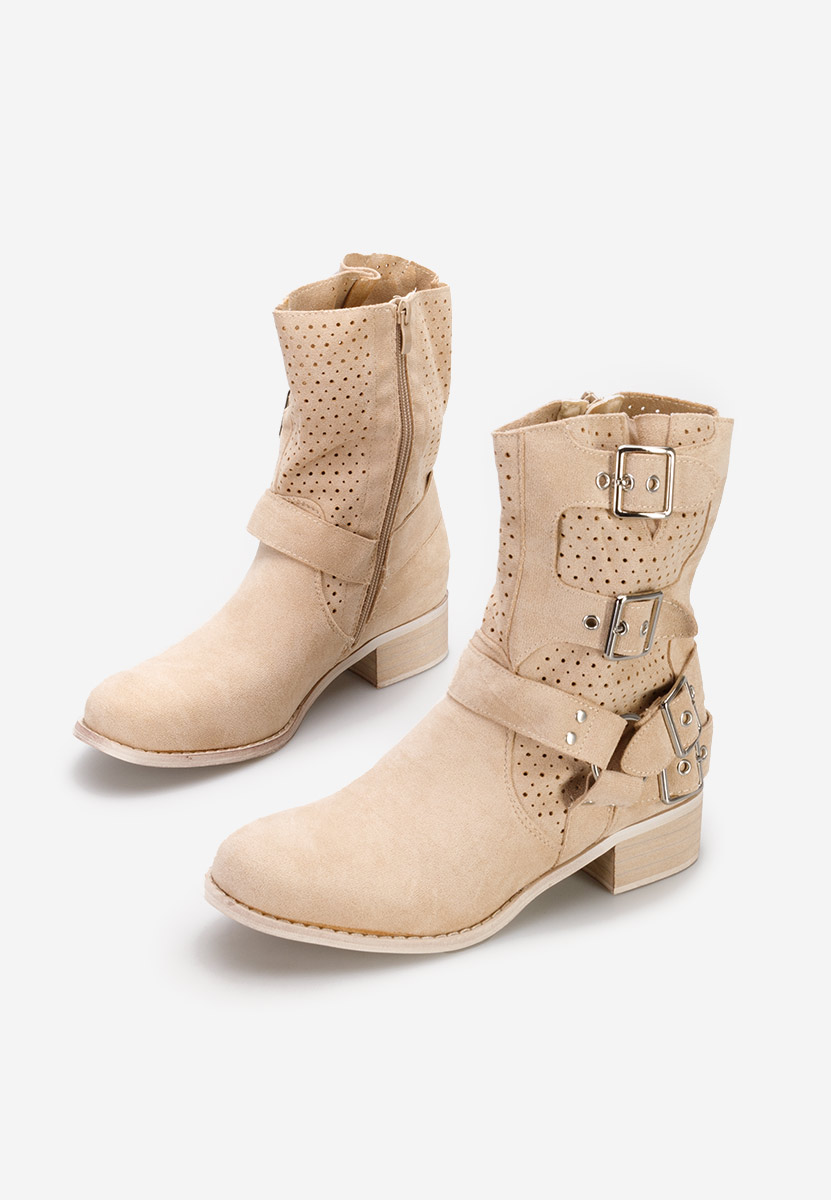 Stivaletti estivi Daiela beige