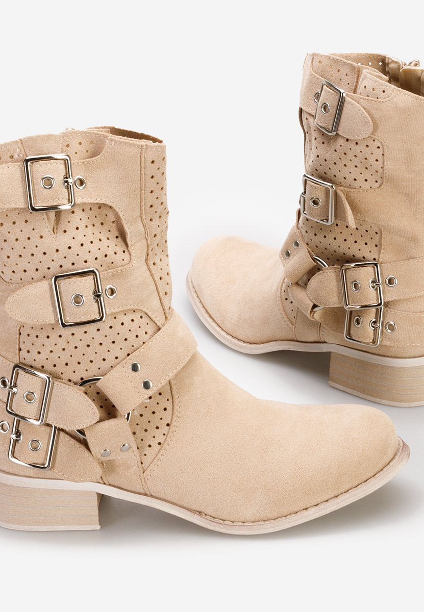 Stivaletti estivi Daiela beige