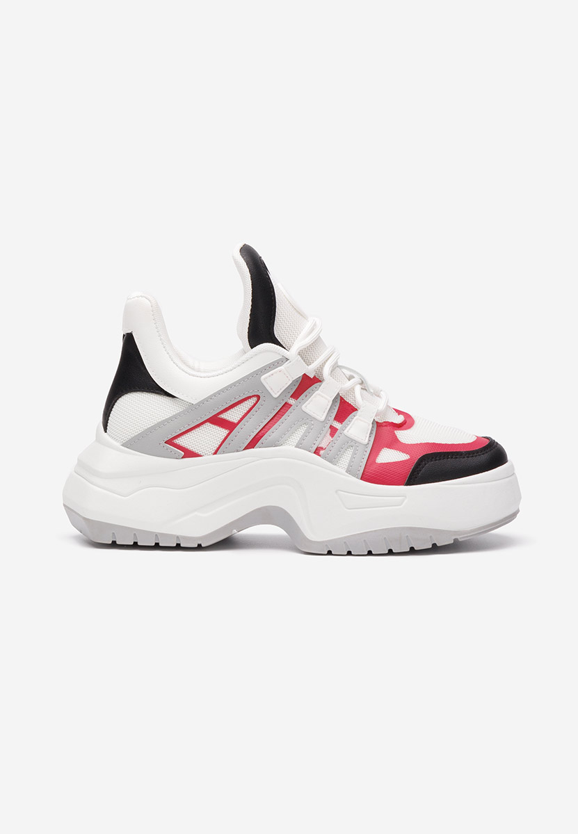 Sneakers con plateau Alessia F bianchi Sneakers con plateau Alessia F bianchi