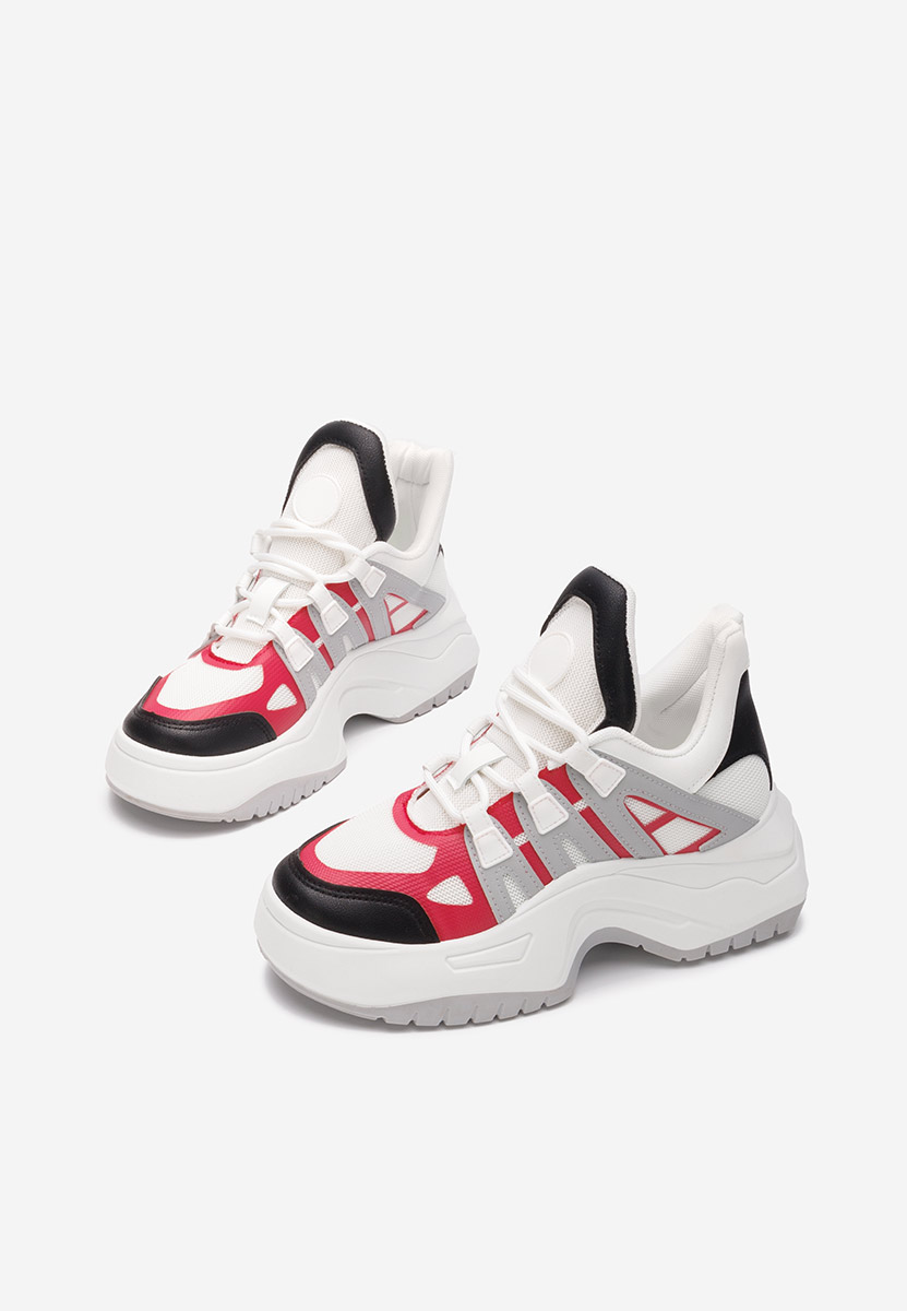 Sneakers con plateau Alessia F bianchi Sneakers con plateau Alessia F bianchi