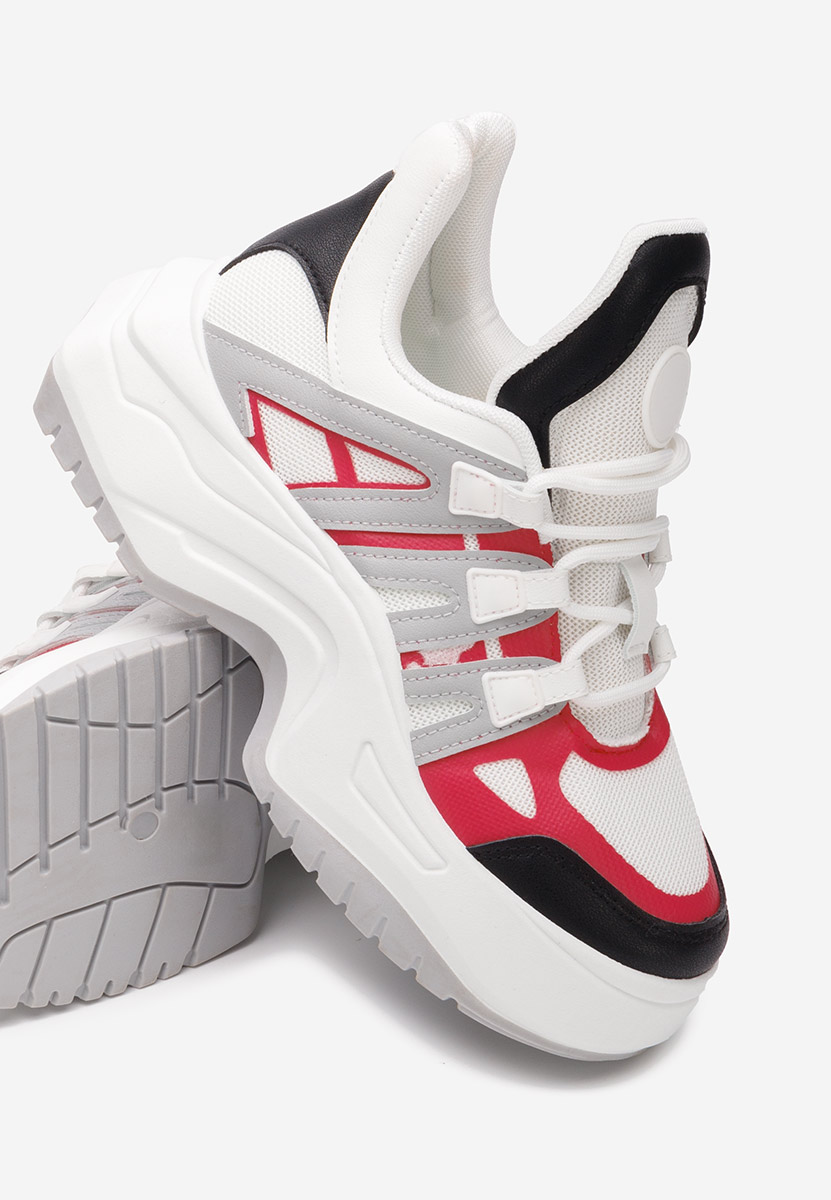 Sneakers con plateau Alessia F bianchi Sneakers con plateau Alessia F bianchi