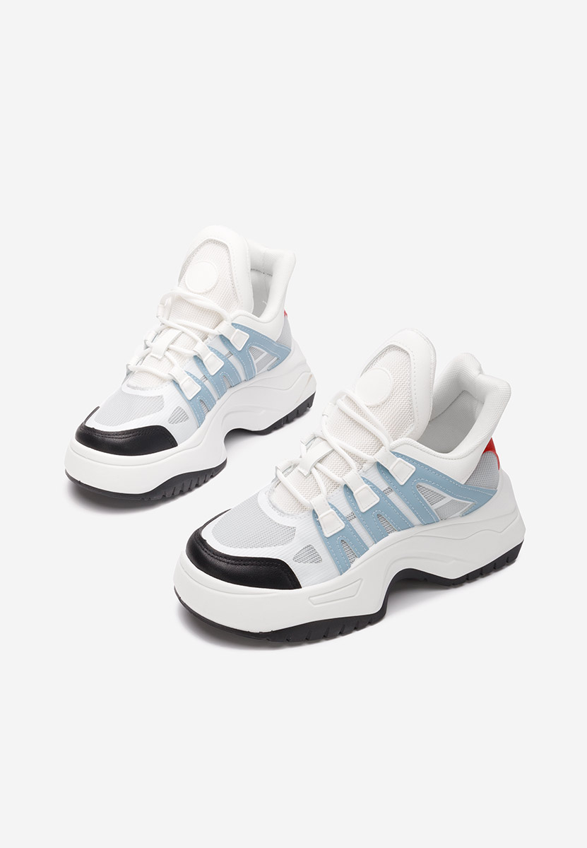 Sneakers con plateau Alessia B bianchi Sneakers con plateau Alessia B bianchi