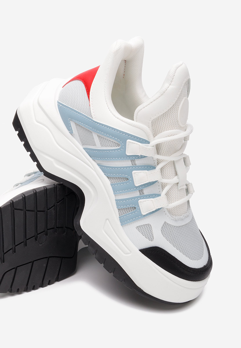 Sneakers con plateau Alessia B bianchi Sneakers con plateau Alessia B bianchi