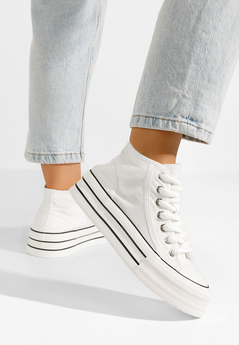 Scarpe da ginnastica donna Alicata bianchi
