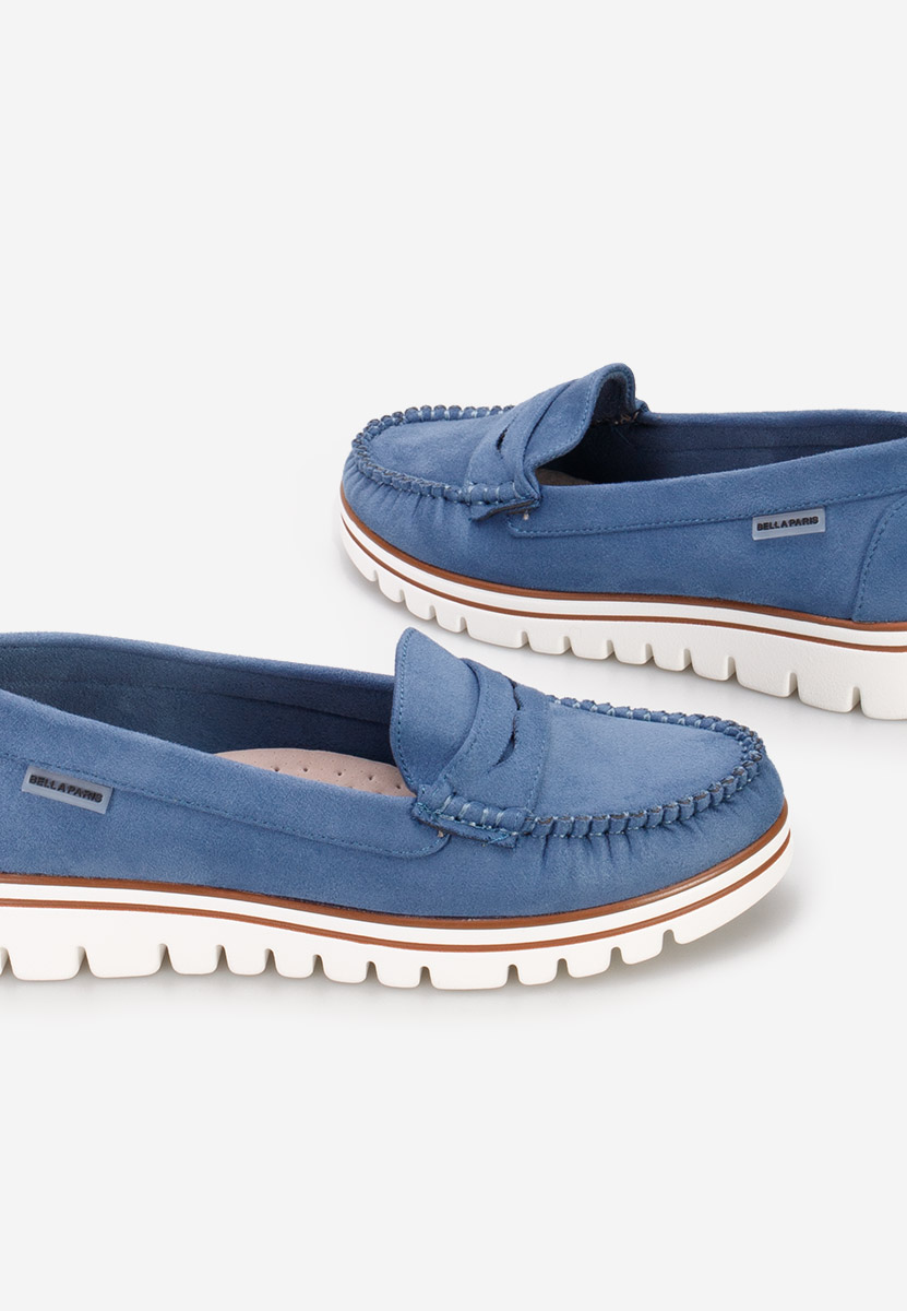 Mocassini da donna Manise V2 blu