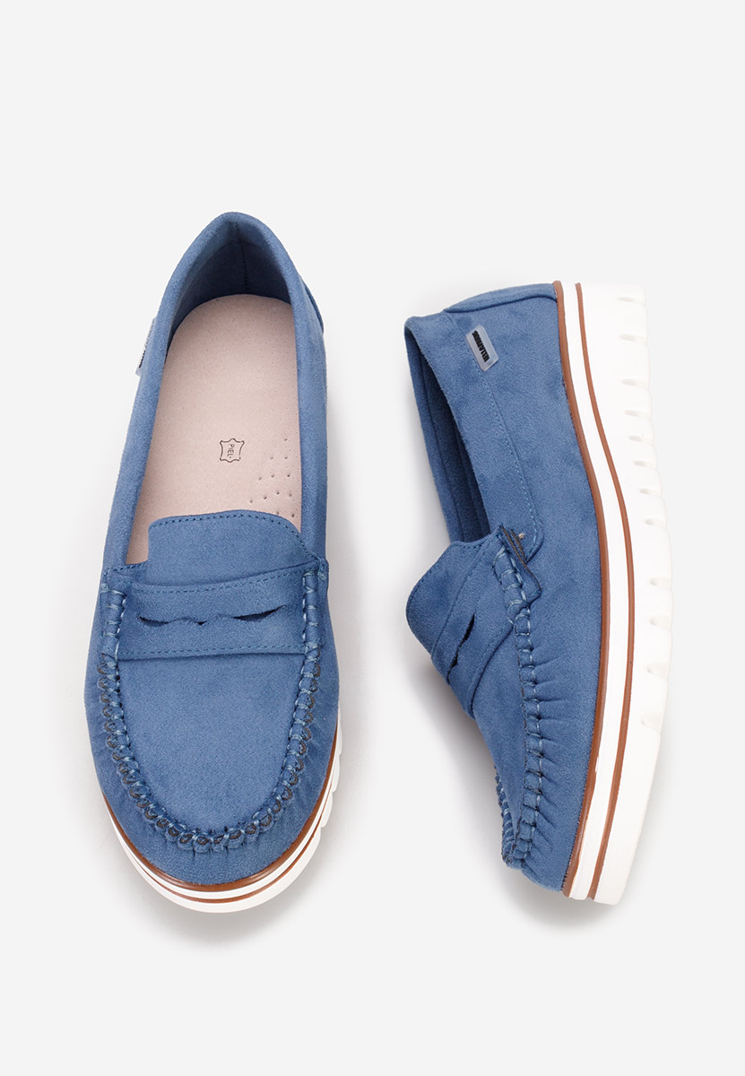 Mocassini da donna Manise V2 blu