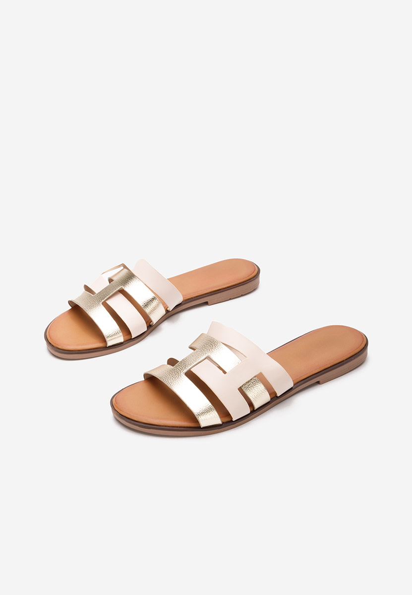 Ciabatte donna Cicada beige