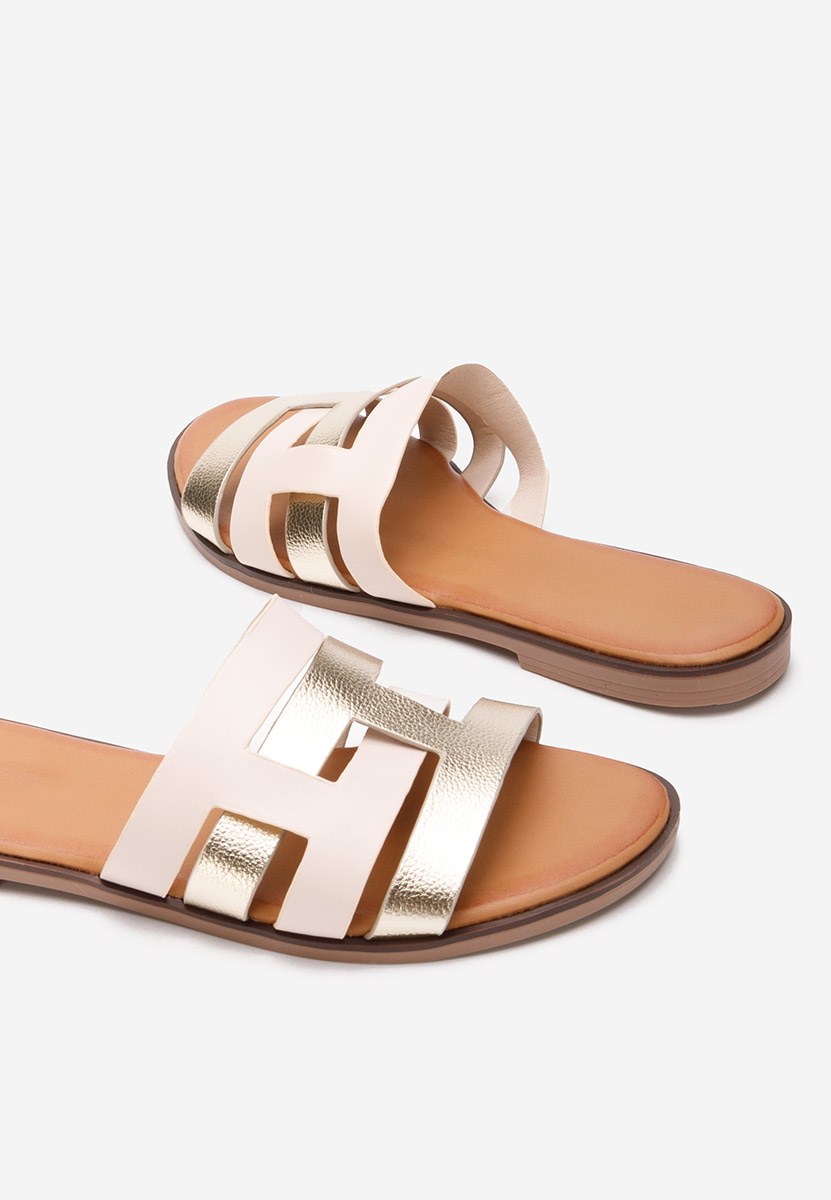 Ciabatte donna Cicada beige