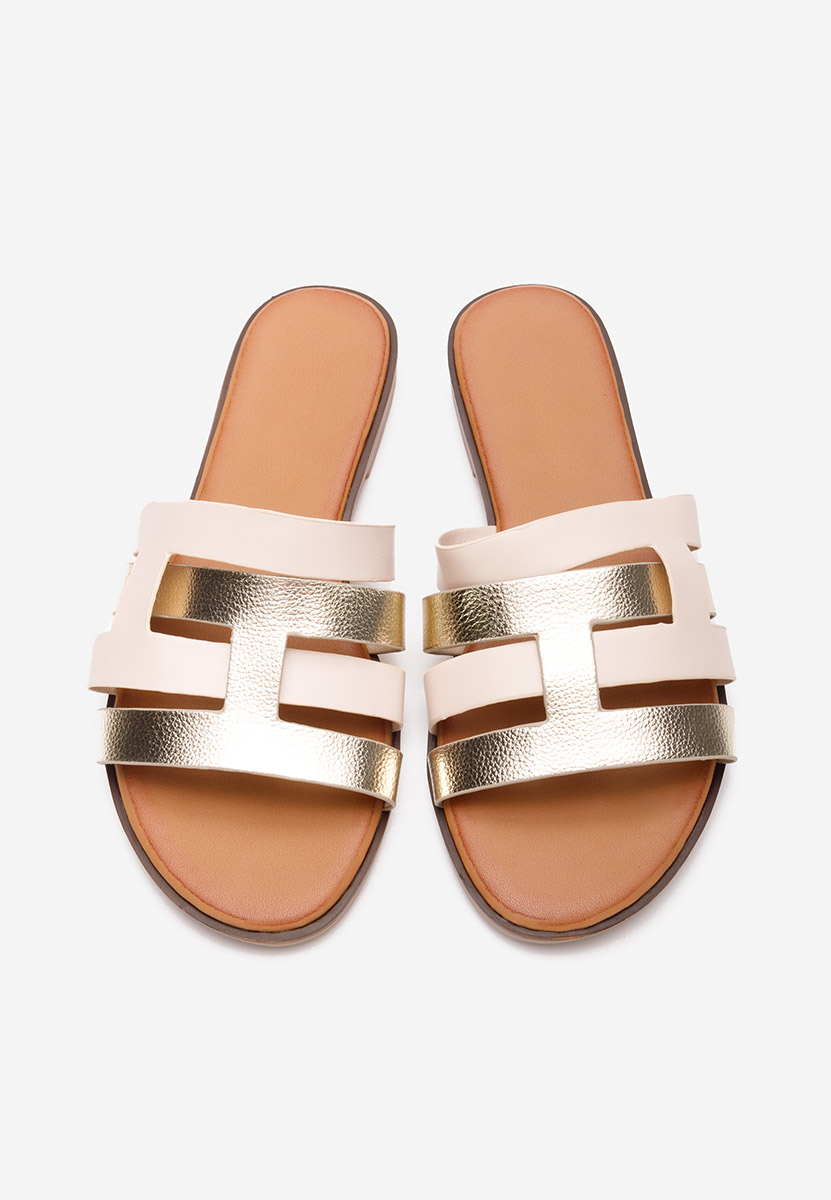 Ciabatte donna Cicada beige