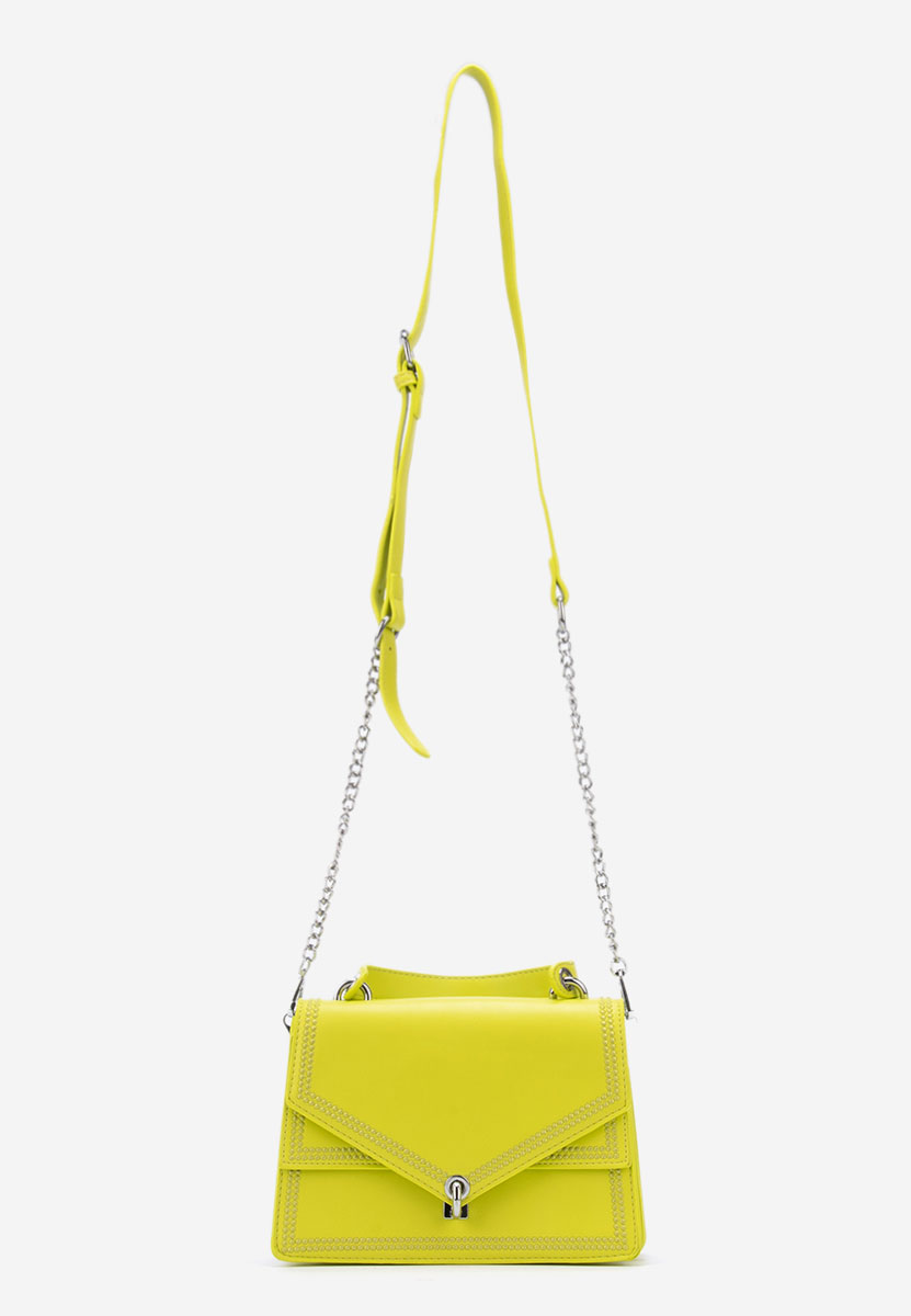 Borsa a mano Stephanie lime