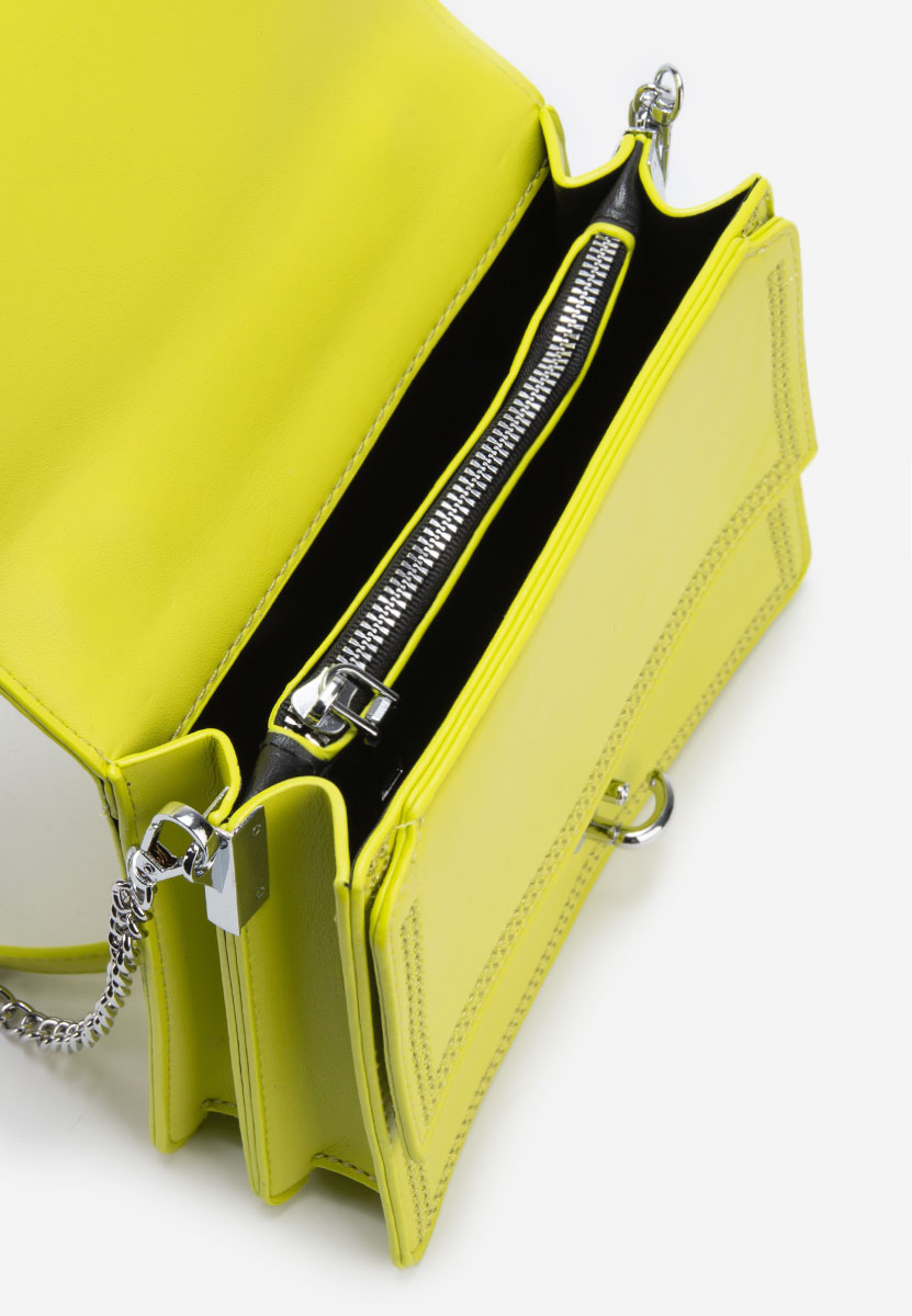 Borsa a mano Stephanie lime
