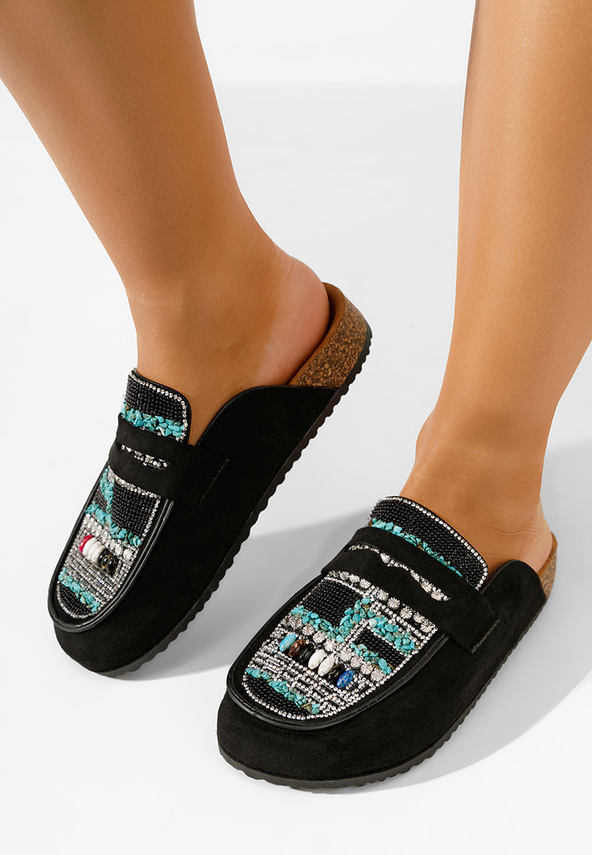 Zoccoli donna Marlie nero