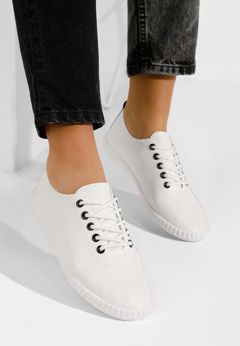 Scarpe basse donna Simina V4 bianchi