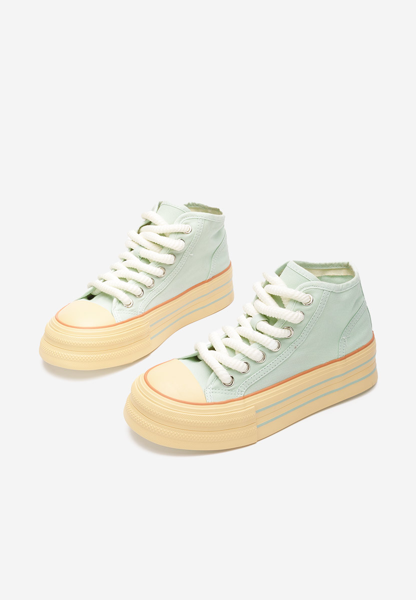 Scarpe da ginnastica donna Alicata verdi