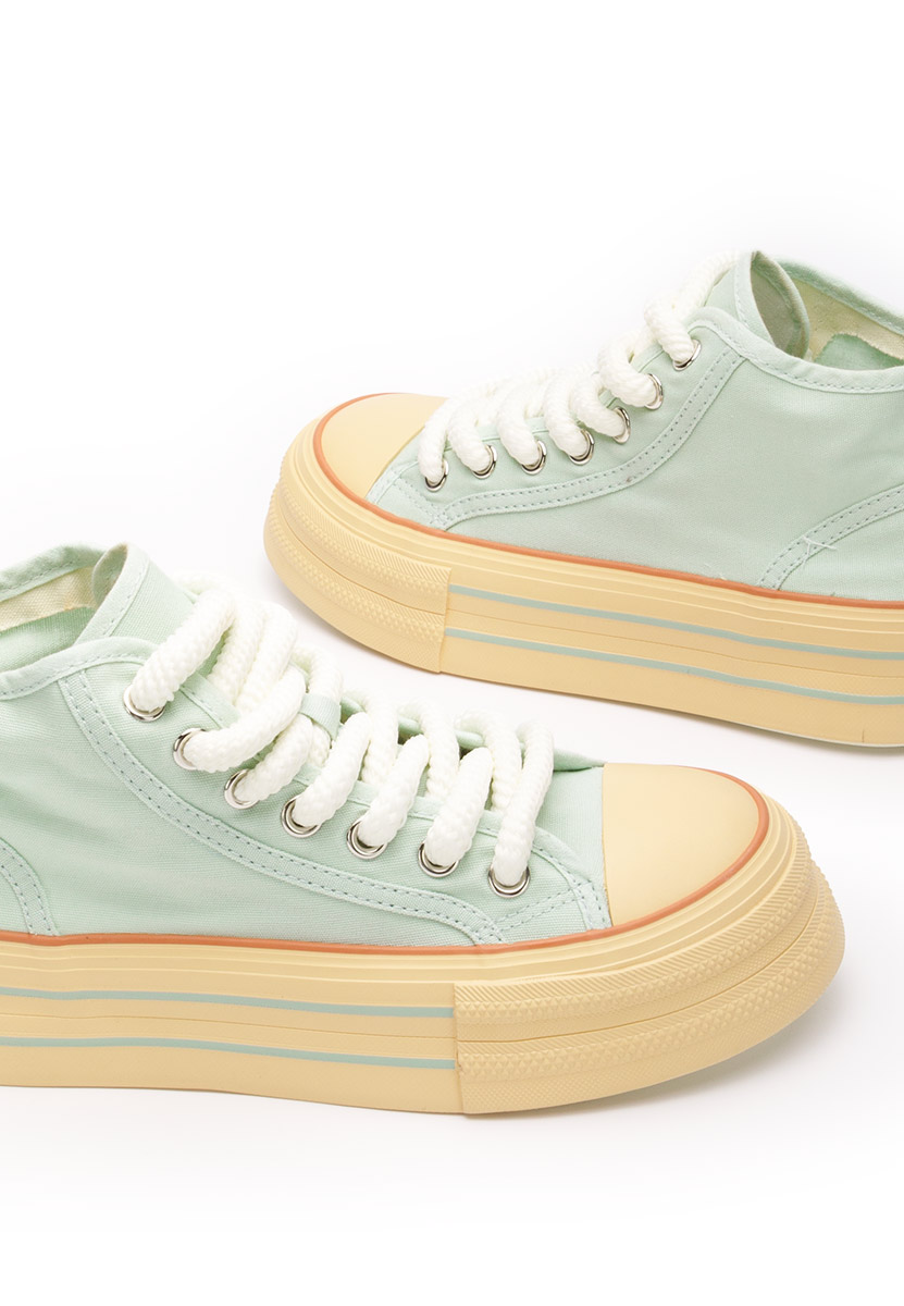 Scarpe da ginnastica donna Alicata verdi