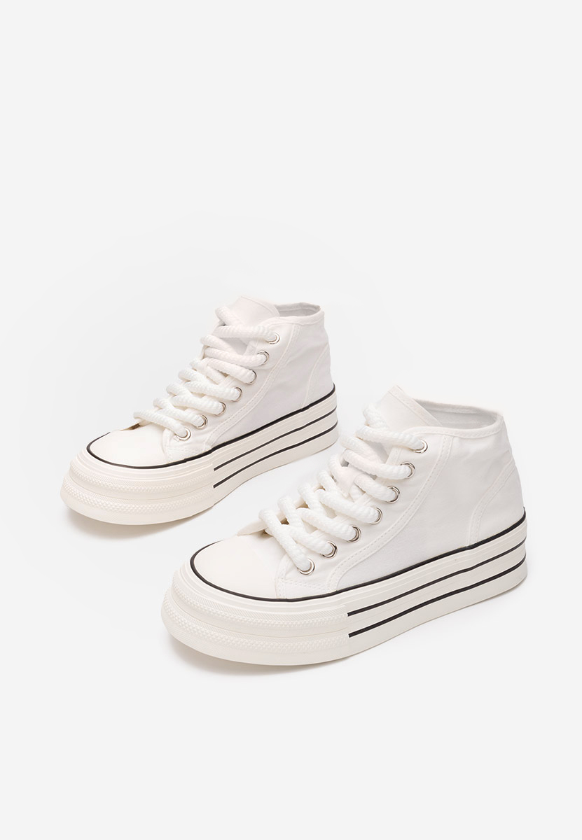 Scarpe da ginnastica donna Alicata bianchi