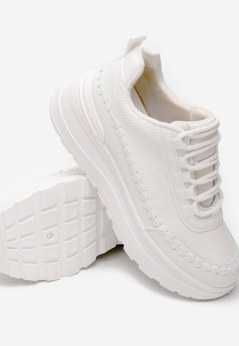 Sneakers con plateau Ellana bianchi