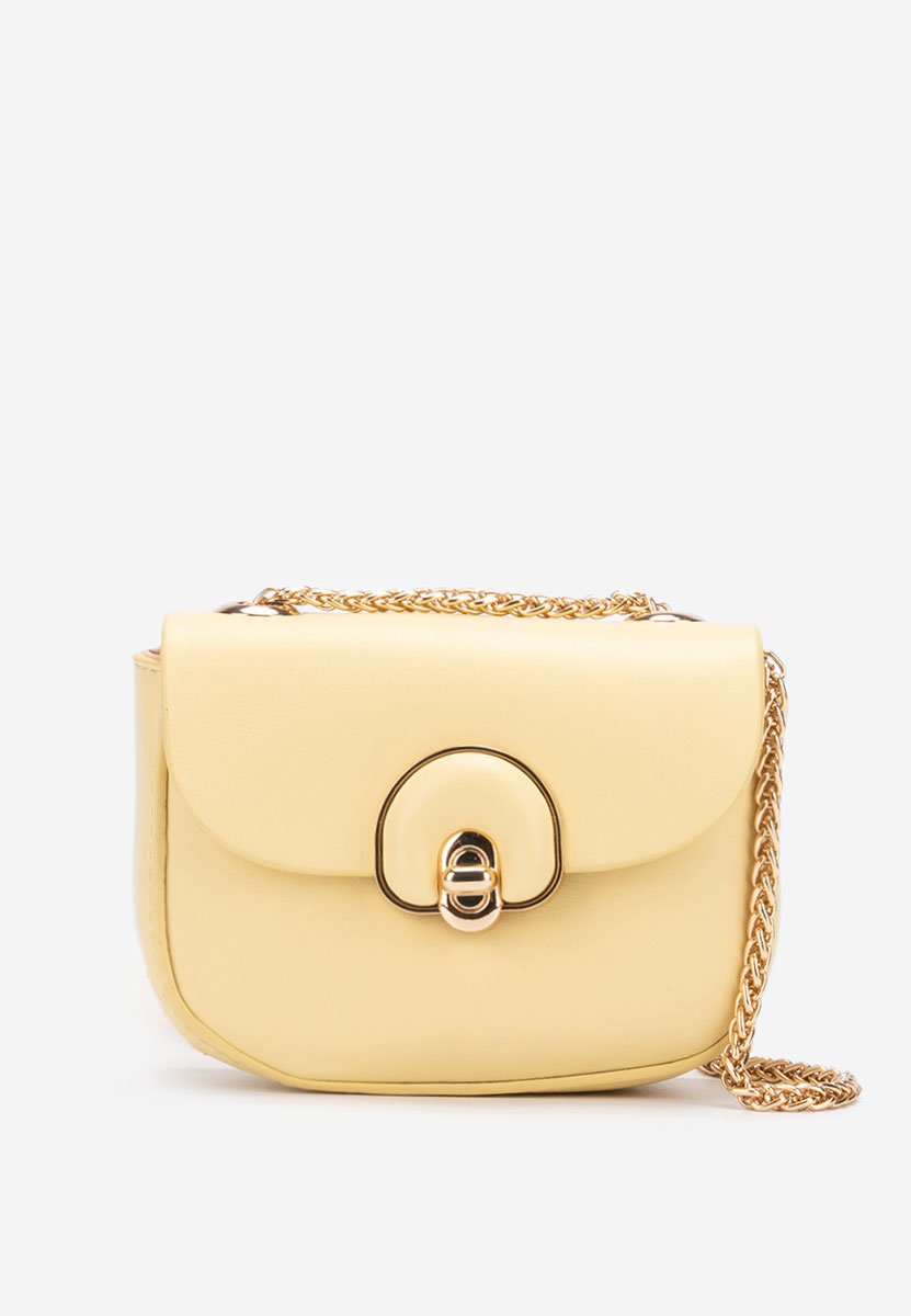 Borsa a spalla Valerie gialla